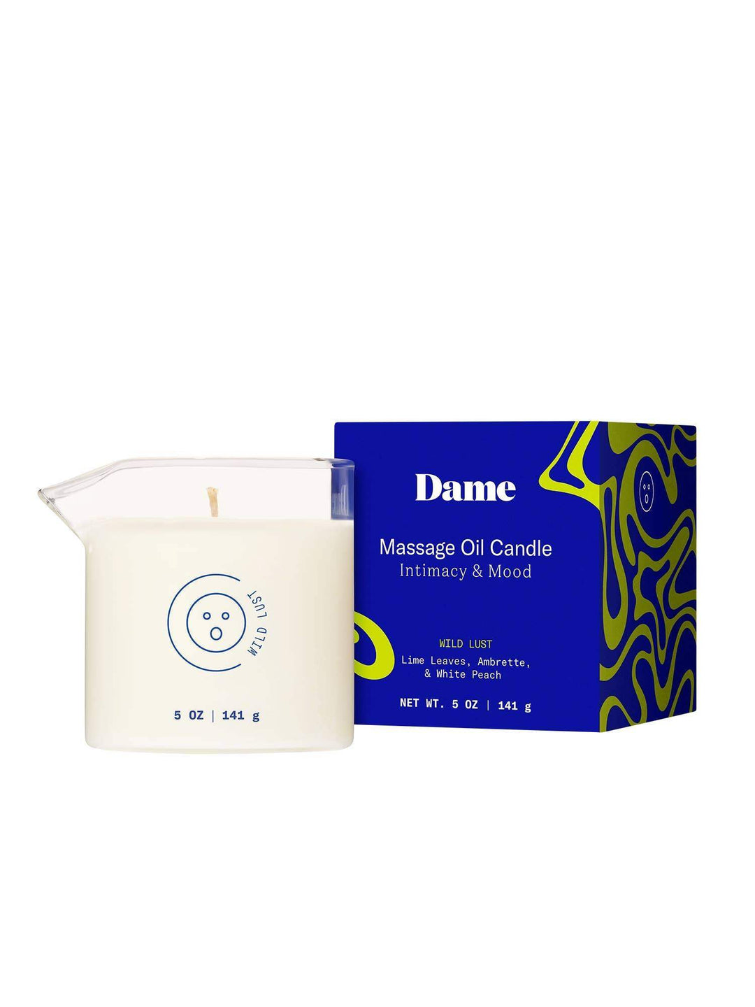 Dame Products - Massage Oil Candle - Esme and Elodie