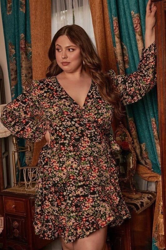 Ditsy Floral Wrap Dress - Esme and Elodie