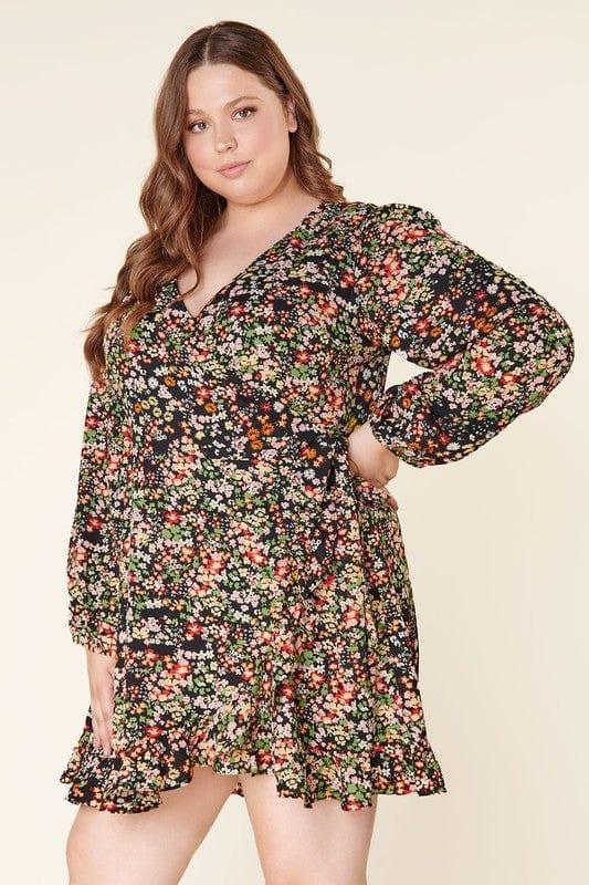 Ditsy Floral Wrap Dress - Esme and Elodie