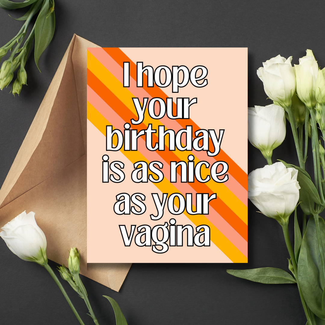 As Told By Ellie - Raunchy Birthday Card for Her