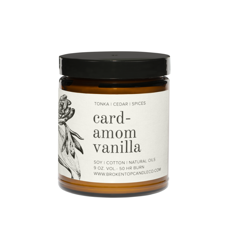 Broken Top Brands - Soy Candle - Cardamom Vanilla - 9 oz.