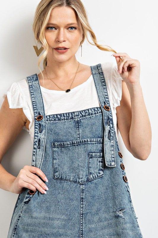 Easel Overalls loose wide leg - Esme and Elodie
