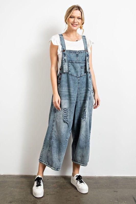 Easel Overalls loose wide leg - Esme and Elodie