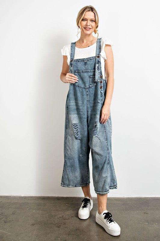 Easel Overalls loose wide leg - Esme and Elodie