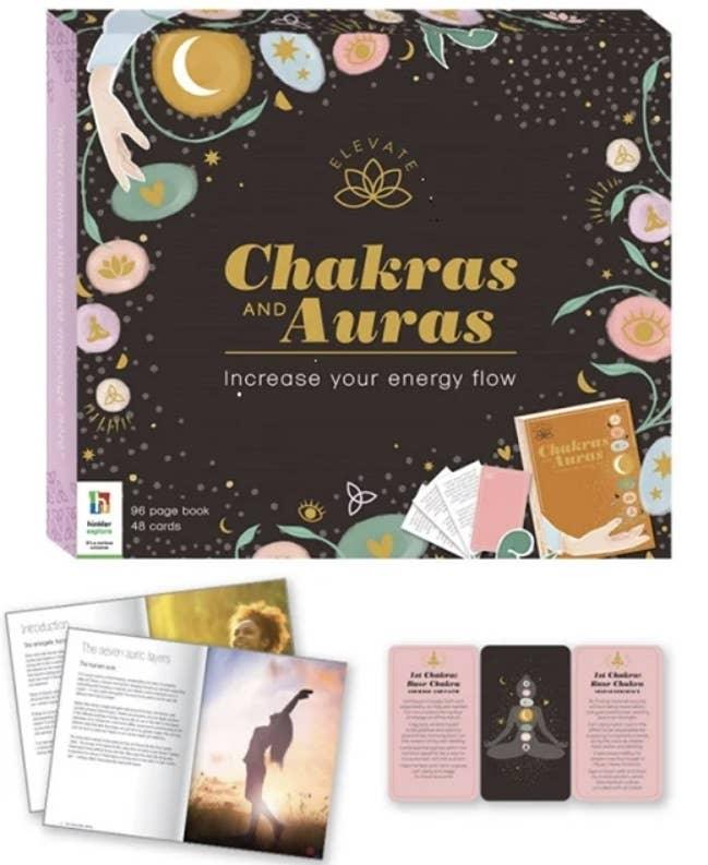 Elevate: Chakras & Auras Energy Healing Kit (Deck + Book) - Esme and Elodie