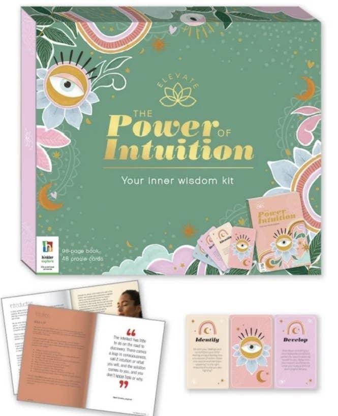 Elevate: Power of Intuition Kit (Oracle Card Deck + Book) - Esme and Elodie