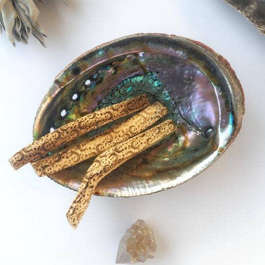 Etched Palo Santo "Celestial Bodies" - Wholesale - Esme and Elodie