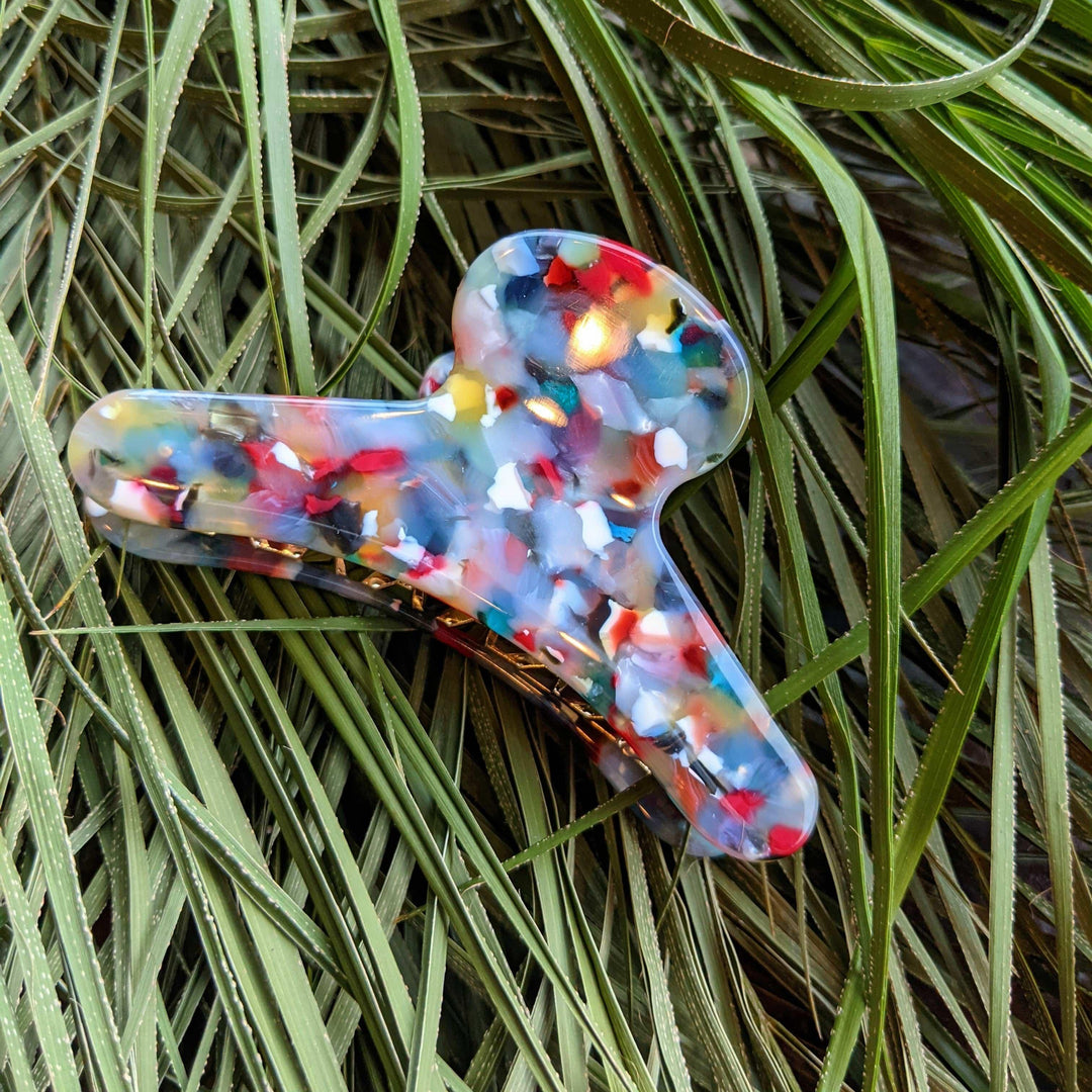French Claw in  Rainbow - Esme and Elodie