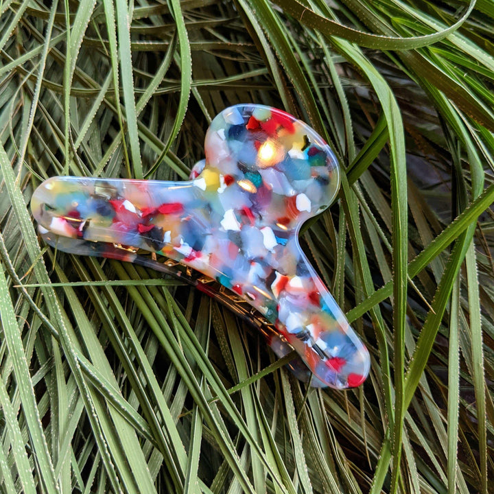 French Claw in  Rainbow - Esme and Elodie