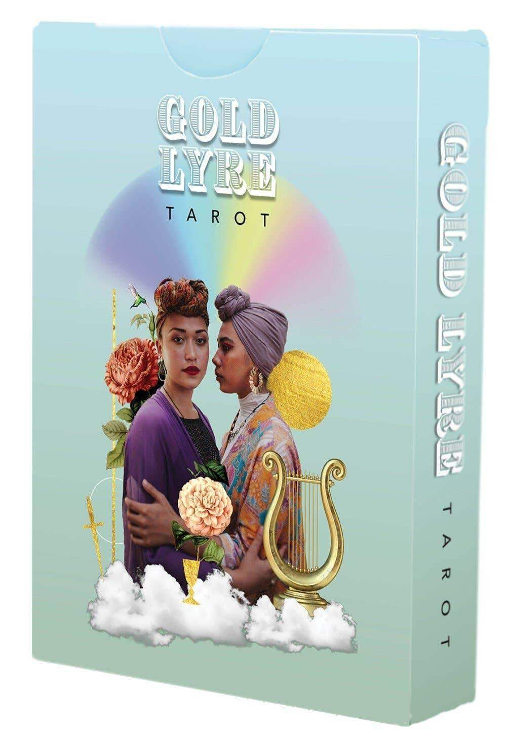 Gold Lyre Tarot deck esme and elodie gender fluid modern magic