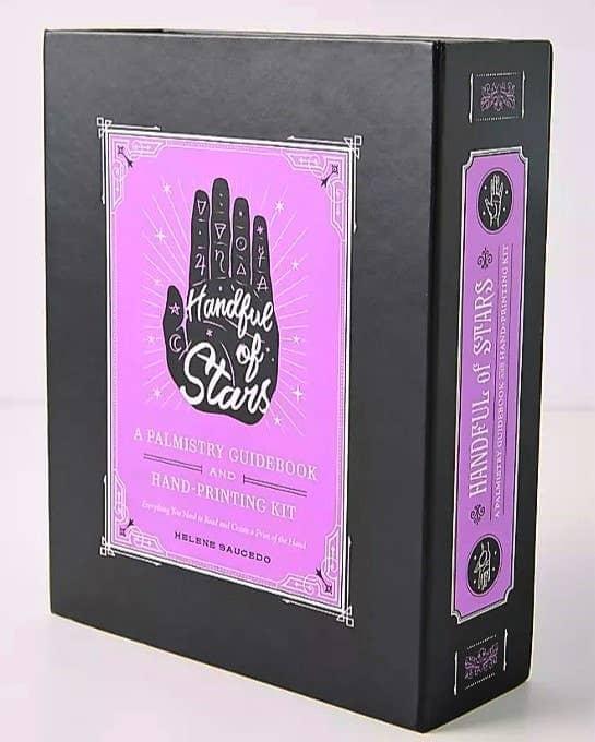 Handful of Stars: Palmistry Guidebook and Hand-Printing Kit - Esme and Elodie