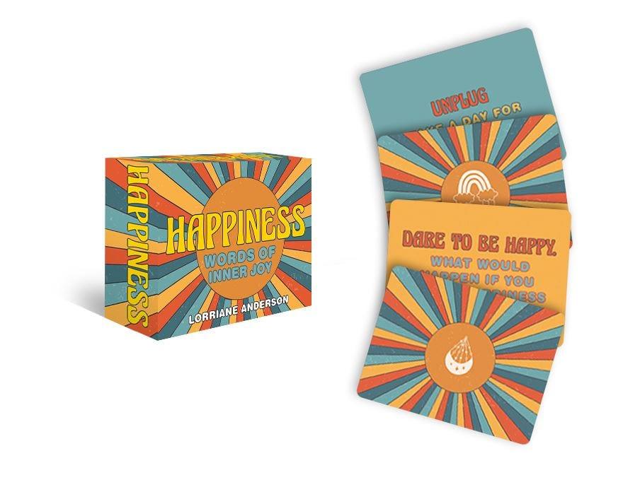 Happiness: Words of Inner Joy (40 Mini Inspiration Cards) - Esme and Elodie