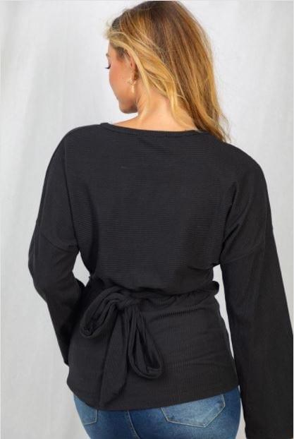Heavy Metal- long sleeve knit top in all sizes - Esme and Elodie