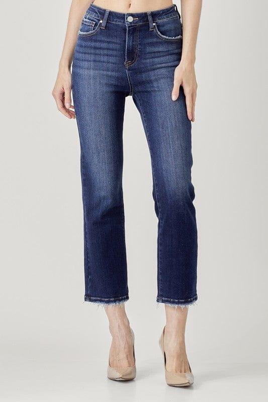 High Rise Crop Straight Jean by Risen - Esme and Elodie