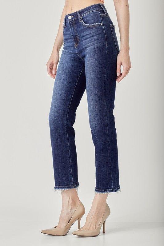 High Rise Crop Straight Jean by Risen - Esme and Elodie