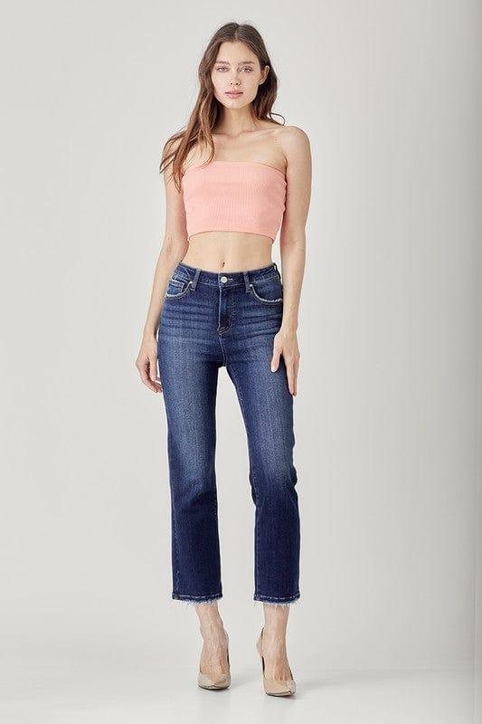 High Rise Crop Straight Jean by Risen - Esme and Elodie