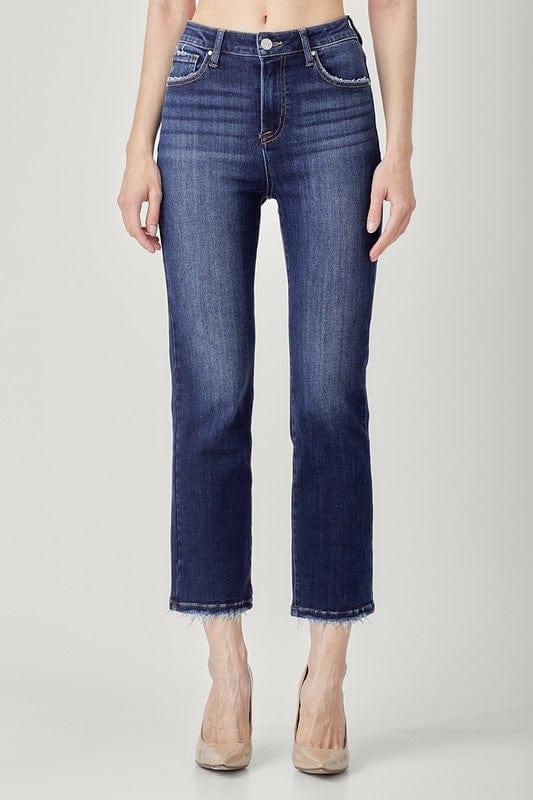 High Rise Crop Straight Jean by Risen - Esme and Elodie