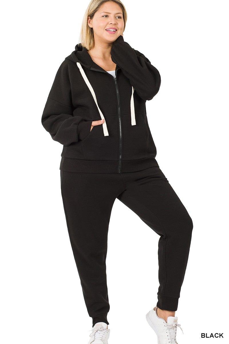 Hoodie Jacket and Jogger Set - Esme and Elodie
