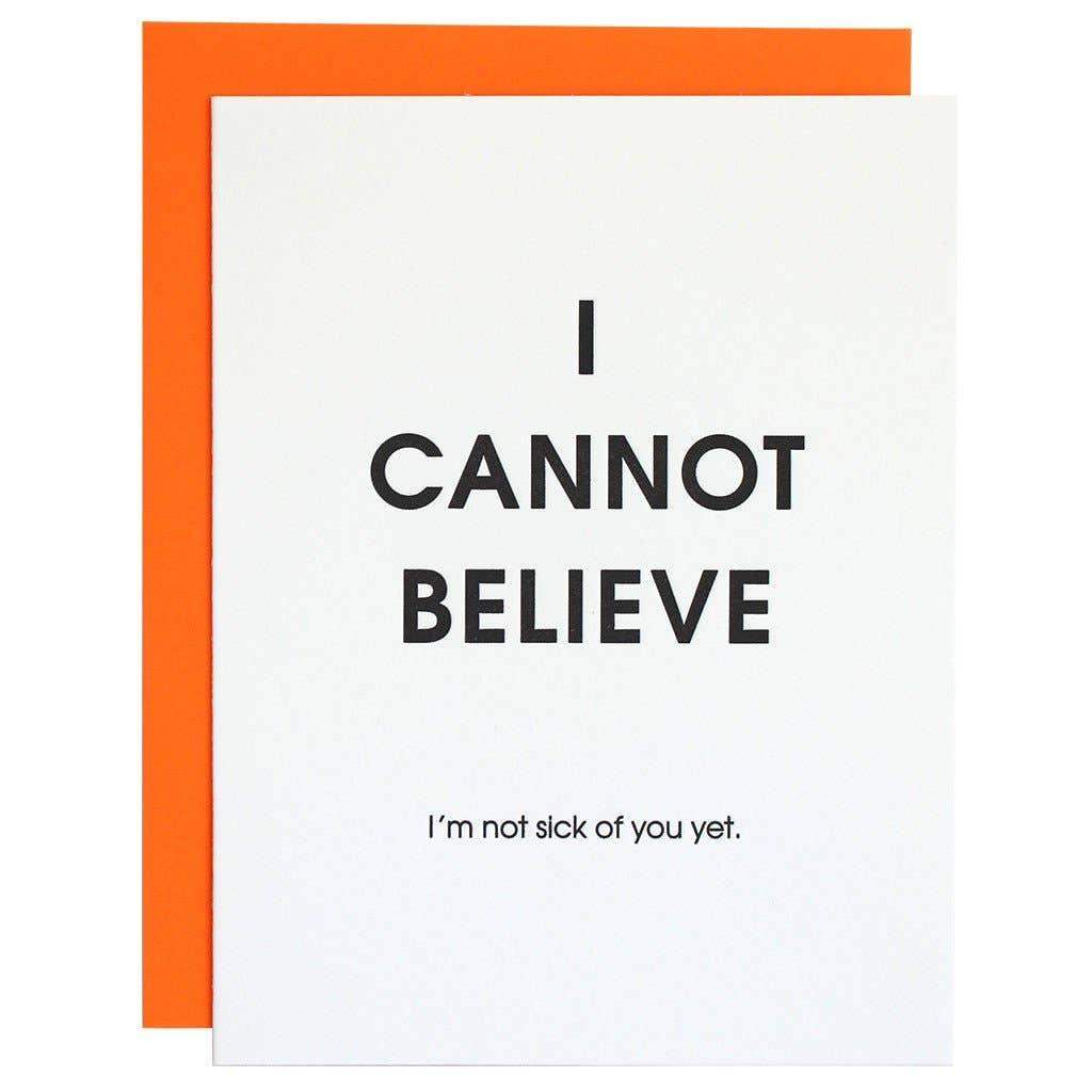 I Cannot Believe I'm Not Sick of You Yet - Esme and Elodie