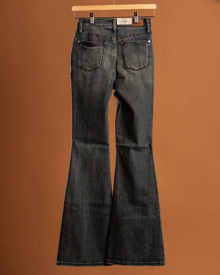 Women's Judy Blue contrast Trouser Flare - Esme and Elodie