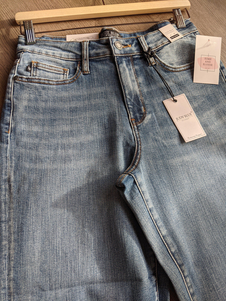 Judy Blue- high waisted wide leg - Esme and Elodie