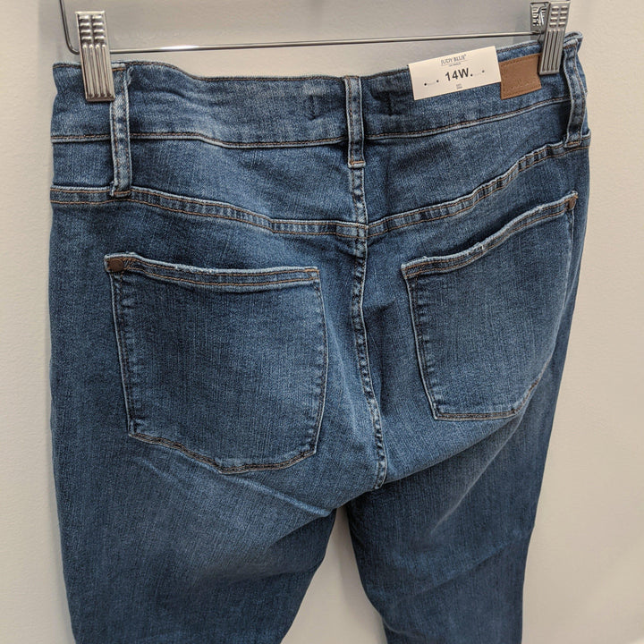 Judy Blue- Plus High Waist Skinny Mid 8821214W - Esme and Elodie