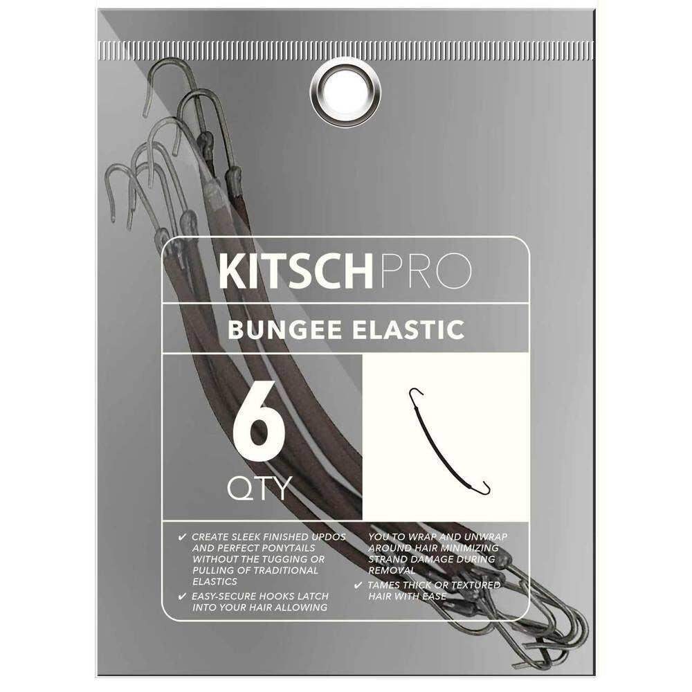 KITSCH - Bungee Elastics 6pc (Brown) - Esme and Elodie