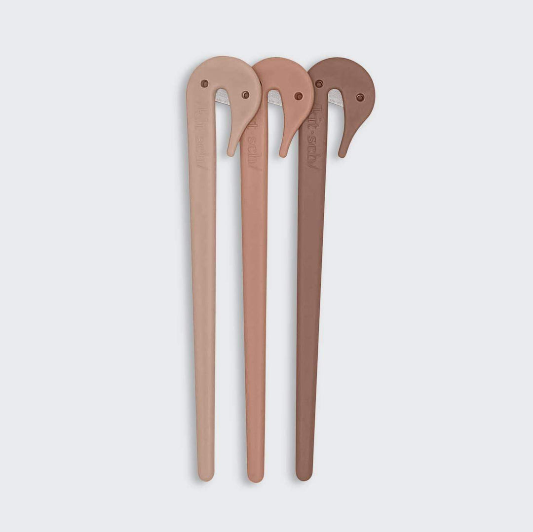 KITSCH - Eco-Friendly Elastic Cutters 3pc Set - Multi-coloured - Esme and Elodie