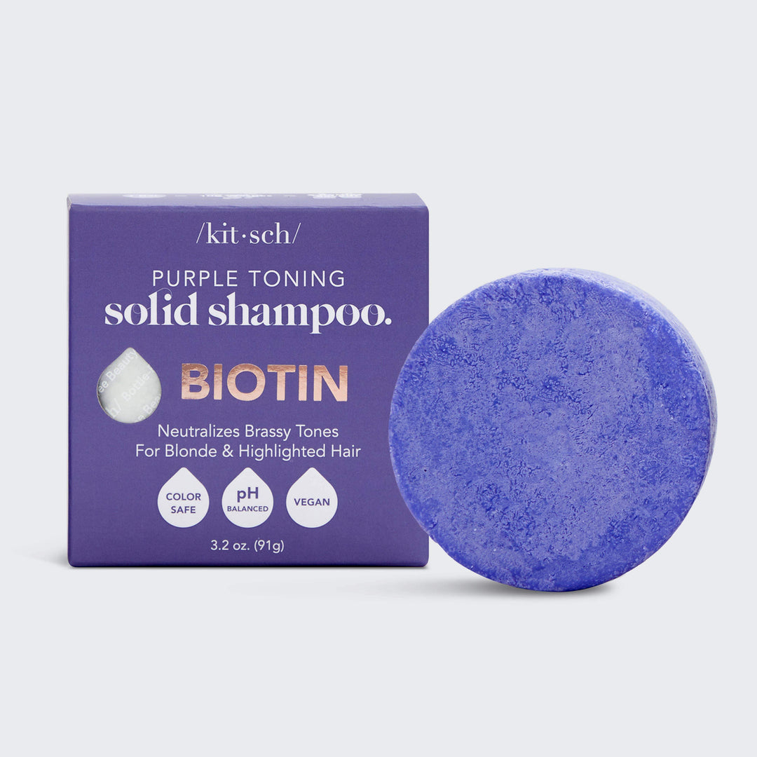 KITSCH - Purple Toning Solid Shampoo Bar - Esme and Elodie