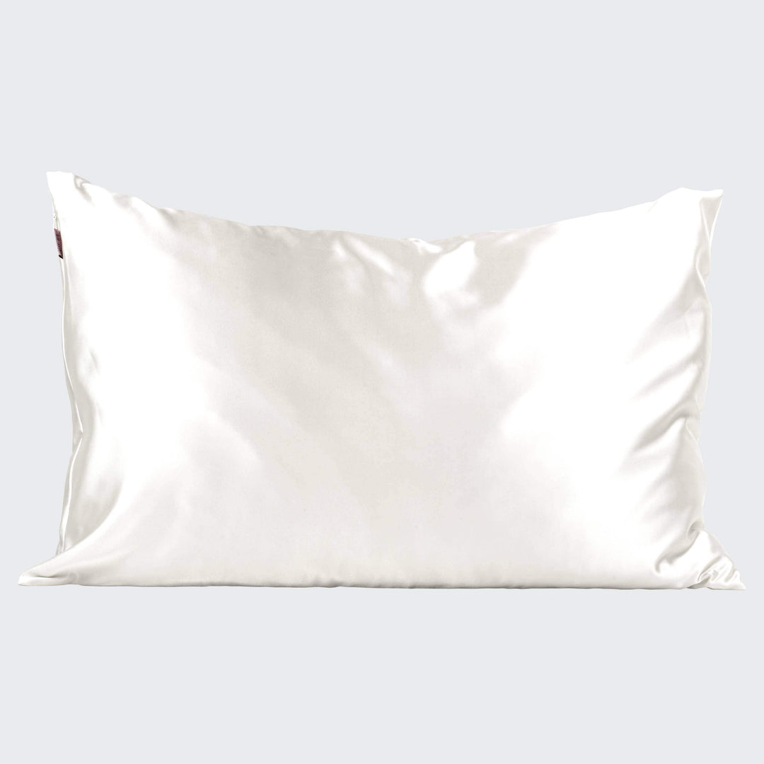KITSCH - Satin Pillowcase - Ivory - Esme and Elodie