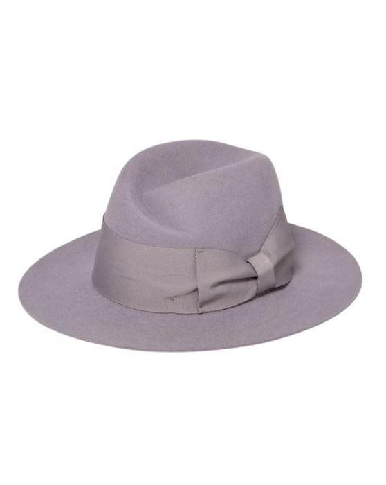 Lavender Fields- off center pinched fedora - Esme and Elodie