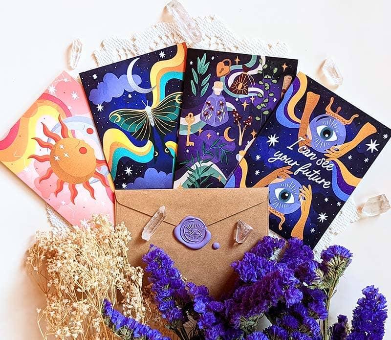 Magical Greeting Cards - Unique Cards - Esme and Elodie