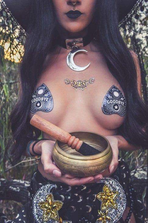 Ouija Planchette Pasties - Esme and Elodie