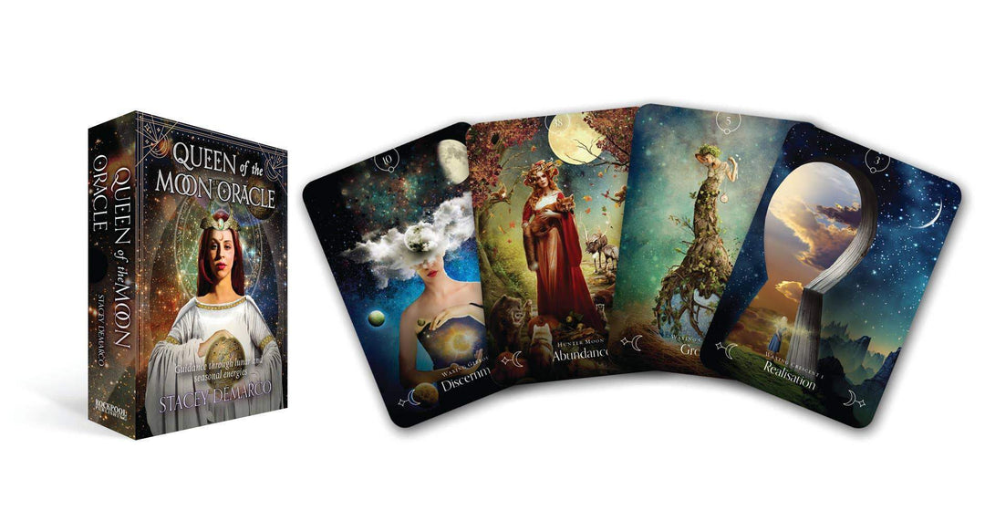 Queen of the Moon Oracle: 44 Full-Color Cards & Guidebook - Esme and Elodie