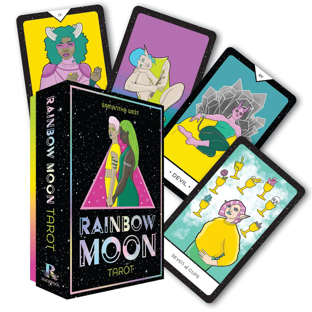 Rainbow Moon Tarot-78 Cards and Guidebook - Esme and Elodie