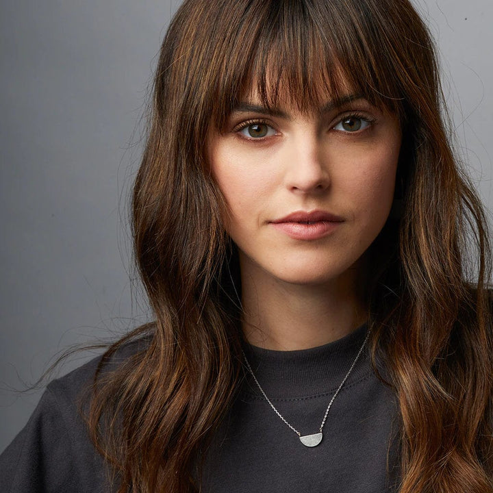 Refined Necklace Collection - Half Moon/Silver - Esme and Elodie