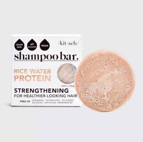 Rice Water Protein Shampoo Bar for Hair Growth - Esme and Elodie