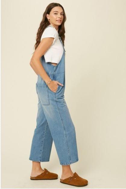 Rosie's I can Do it- women's modern take on overalls - Esme and Elodie