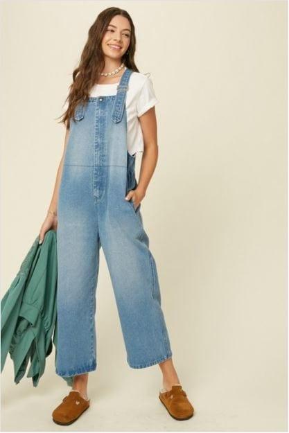 Rosie's I can Do it- women's modern take on overalls - Esme and Elodie