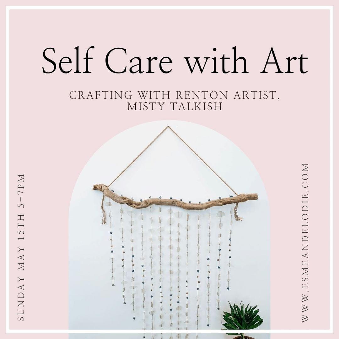 Self Care through Art: Build your own Sea glass Mobile - Esme and Elodie