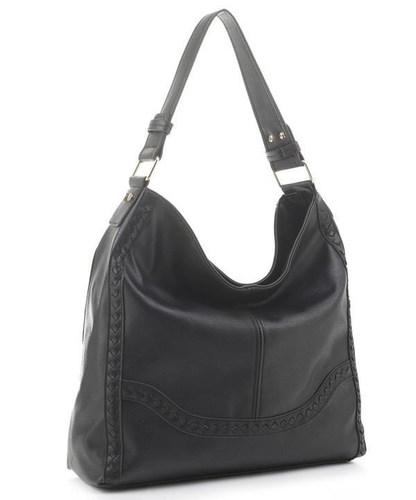 Sinister- shoulder purse in black - Esme and Elodie