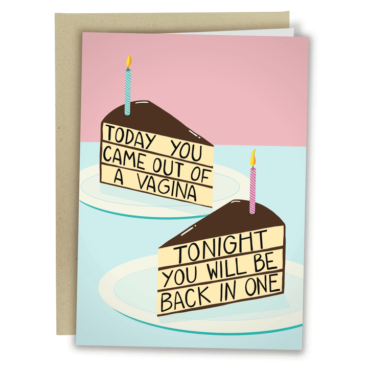 Sleazy Greetings - Today You Came Out of A Vagina - Esme and Elodie