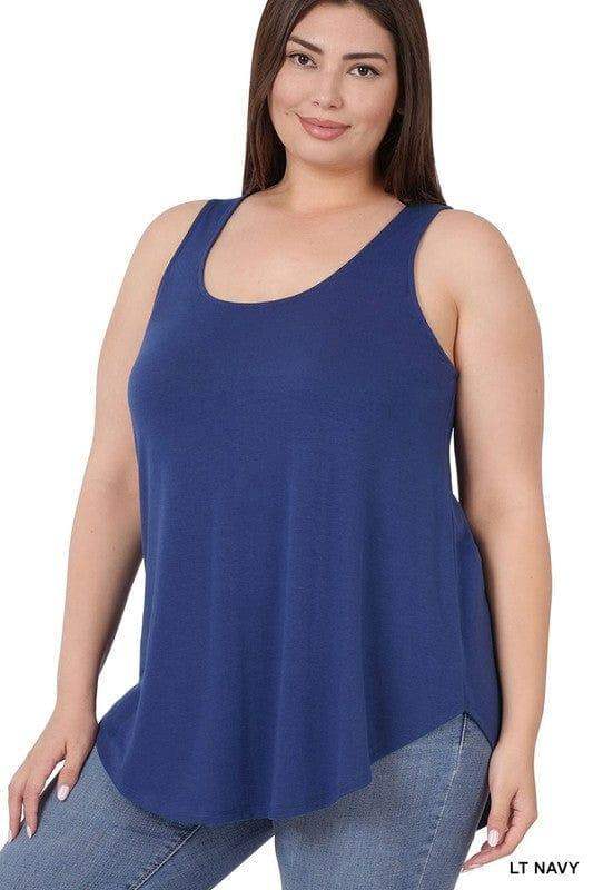 Soul Mates tank in Light Navy - Esme and Elodie