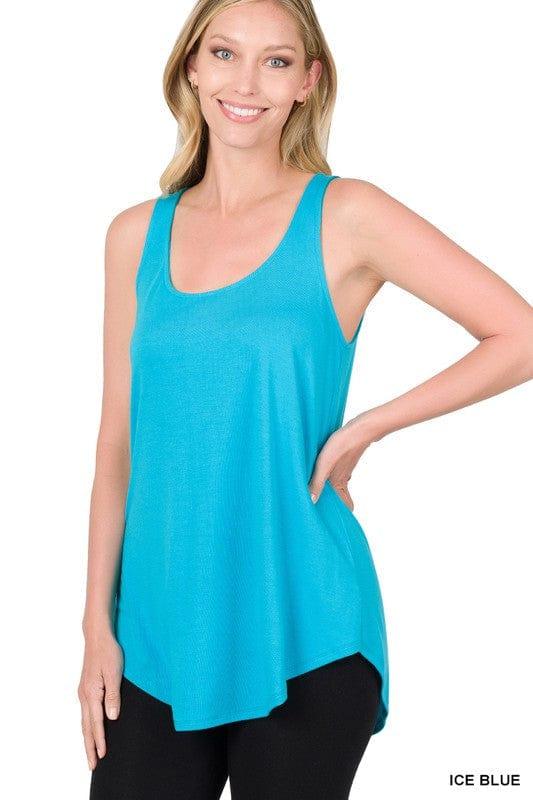 Soul Mates- the perfect tank for women and plus- Ice Blue - Esme and Elodie