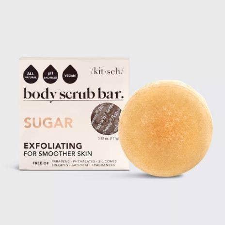 Sugar Exfoliating Body Scrub Bar - Esme and Elodie