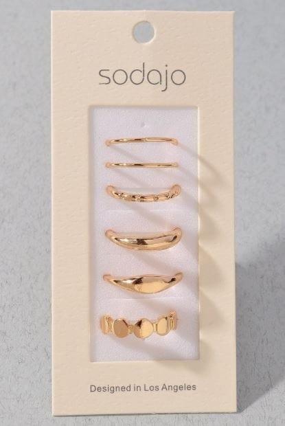 Sweetest- stacking ring set - Esme and Elodie