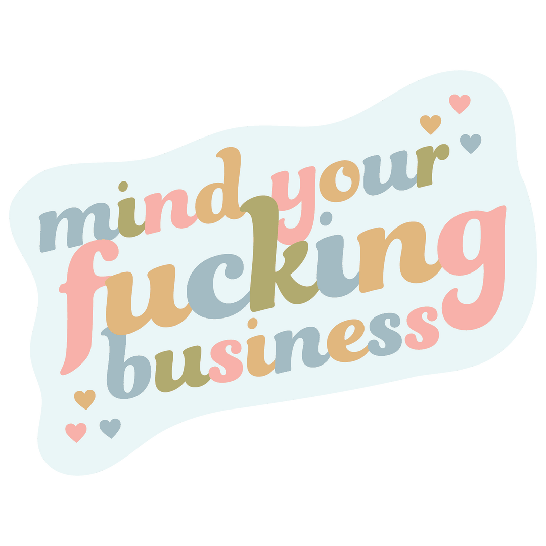 Talking Out of Turn - Non-Packaged Individual Stickers - Esme and Elodie