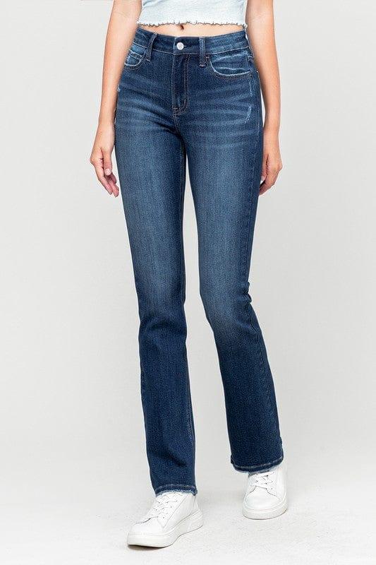 Vervet Mid Rise Women's Flare leg jean Denim - Esme and Elodie