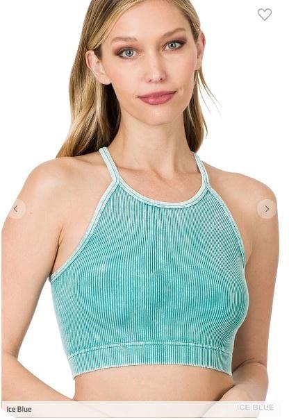 Vintage ribbed seamless cami top - Esme and Elodie