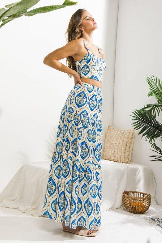Womens bustier and skirt set - Esme and Elodie